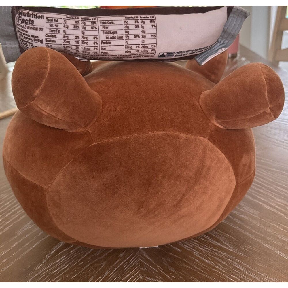 NEW ZURU Snackles Hersheys Bear Medium Super Sized 14" Plush ~‎ FAST SHIPPING - Picture 3 of 4